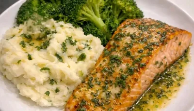 Garlic Butter Salmon Plate Recipes